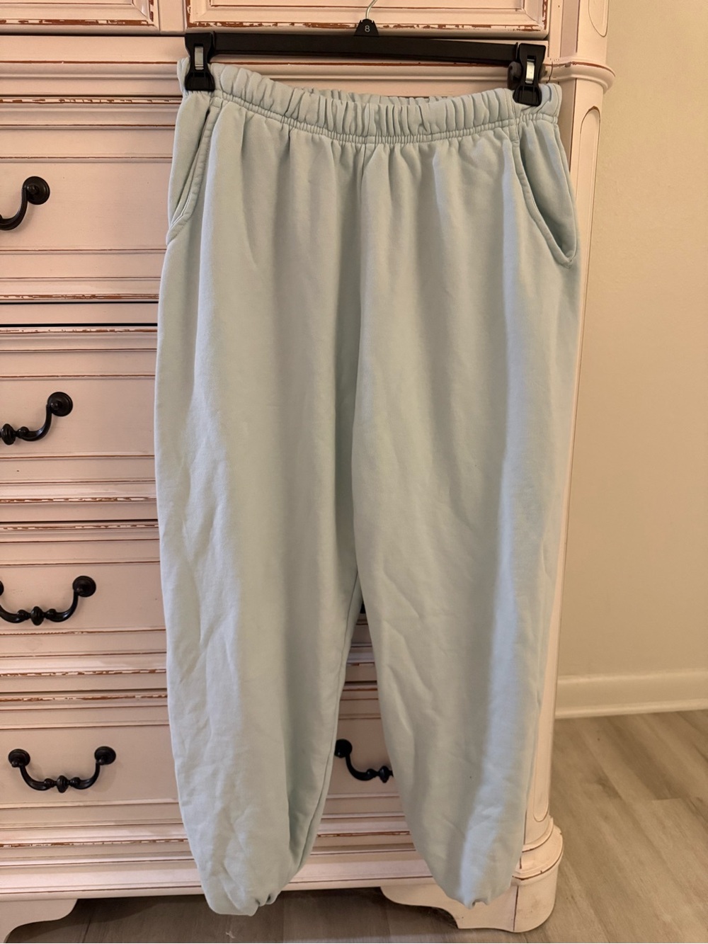 Daily Drills Mint Elastic Waist Jogger Sweatpants